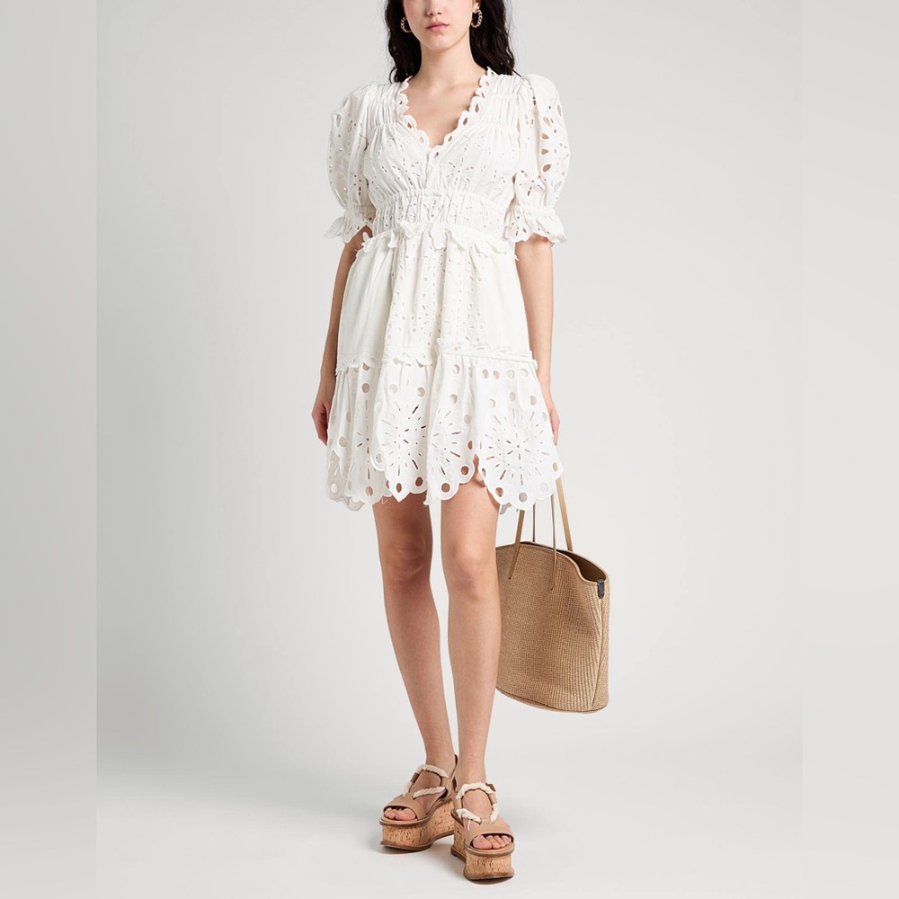 NWT SEA Women's Addie Eyelet Dress